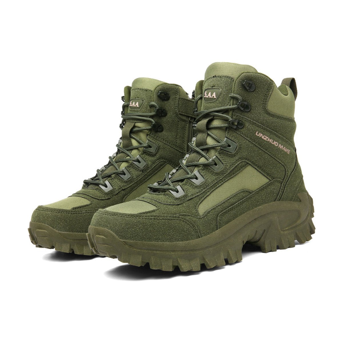Men's Combat High-top Outdoor Training Hiking Desert Warm