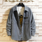 Men's Corduroy Long Sleeve Shirt
