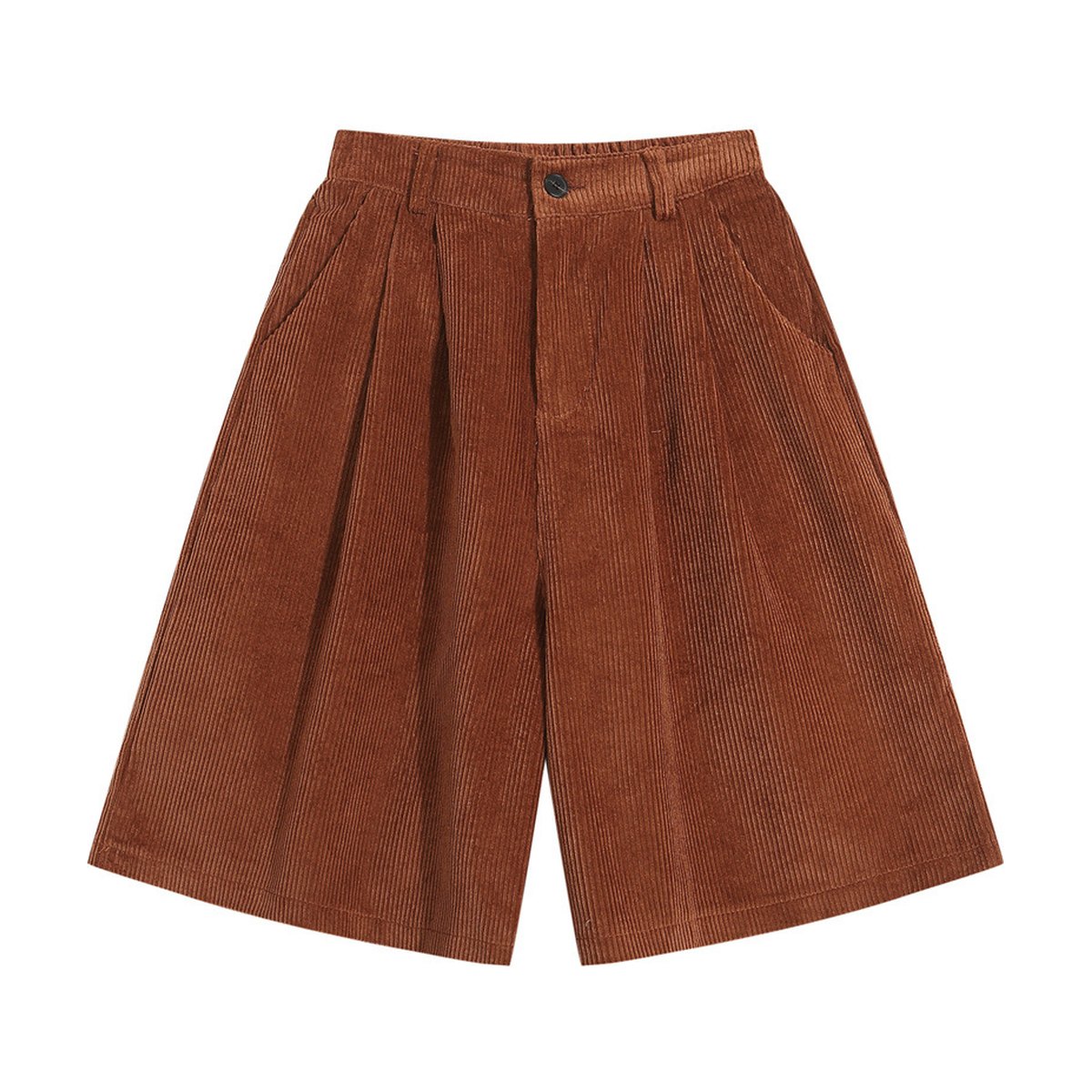 Men's Corduroy Loose Shorts
