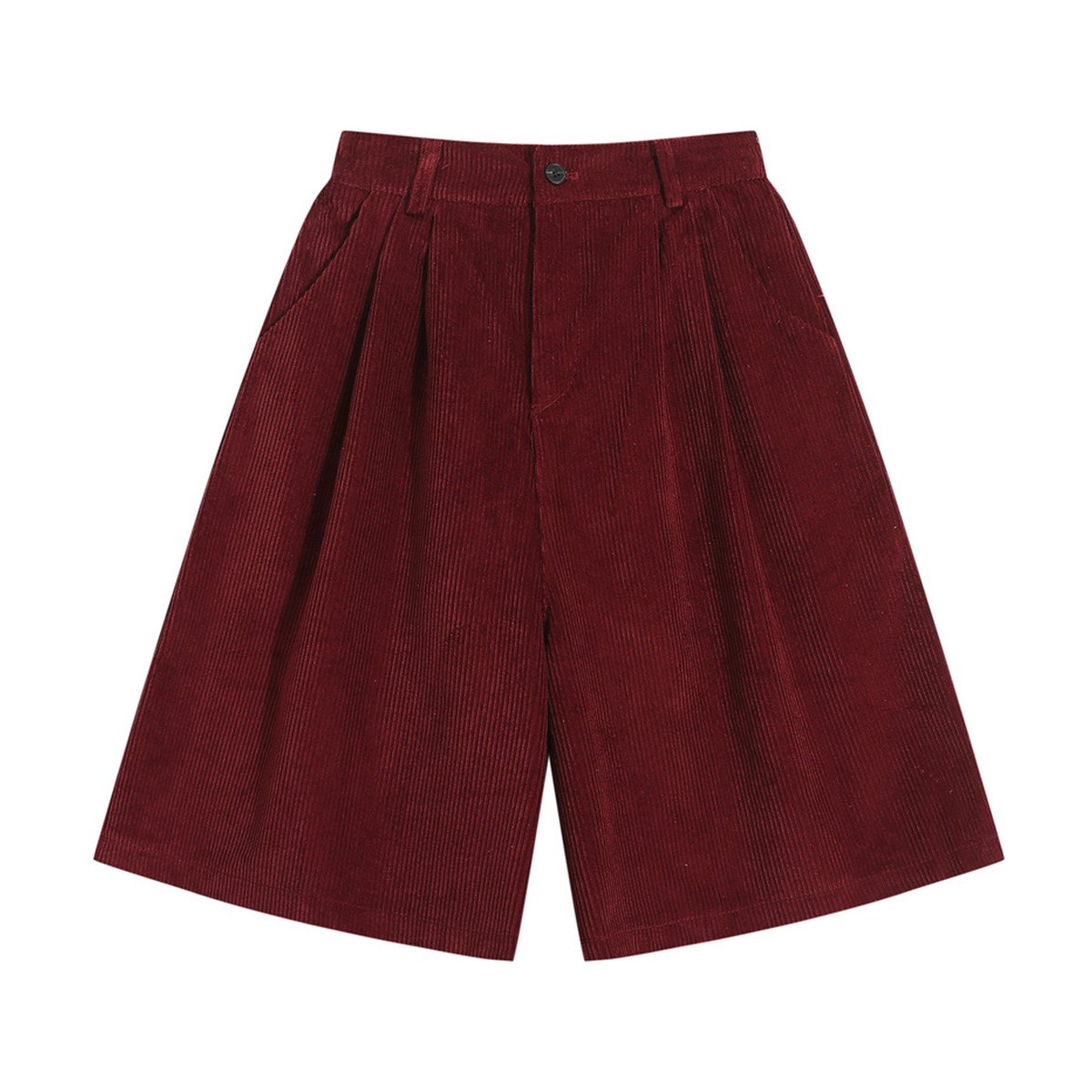 Men's Corduroy Loose Shorts