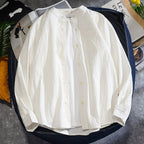 Men's Cotton Linen Long Sleeve Shirt
