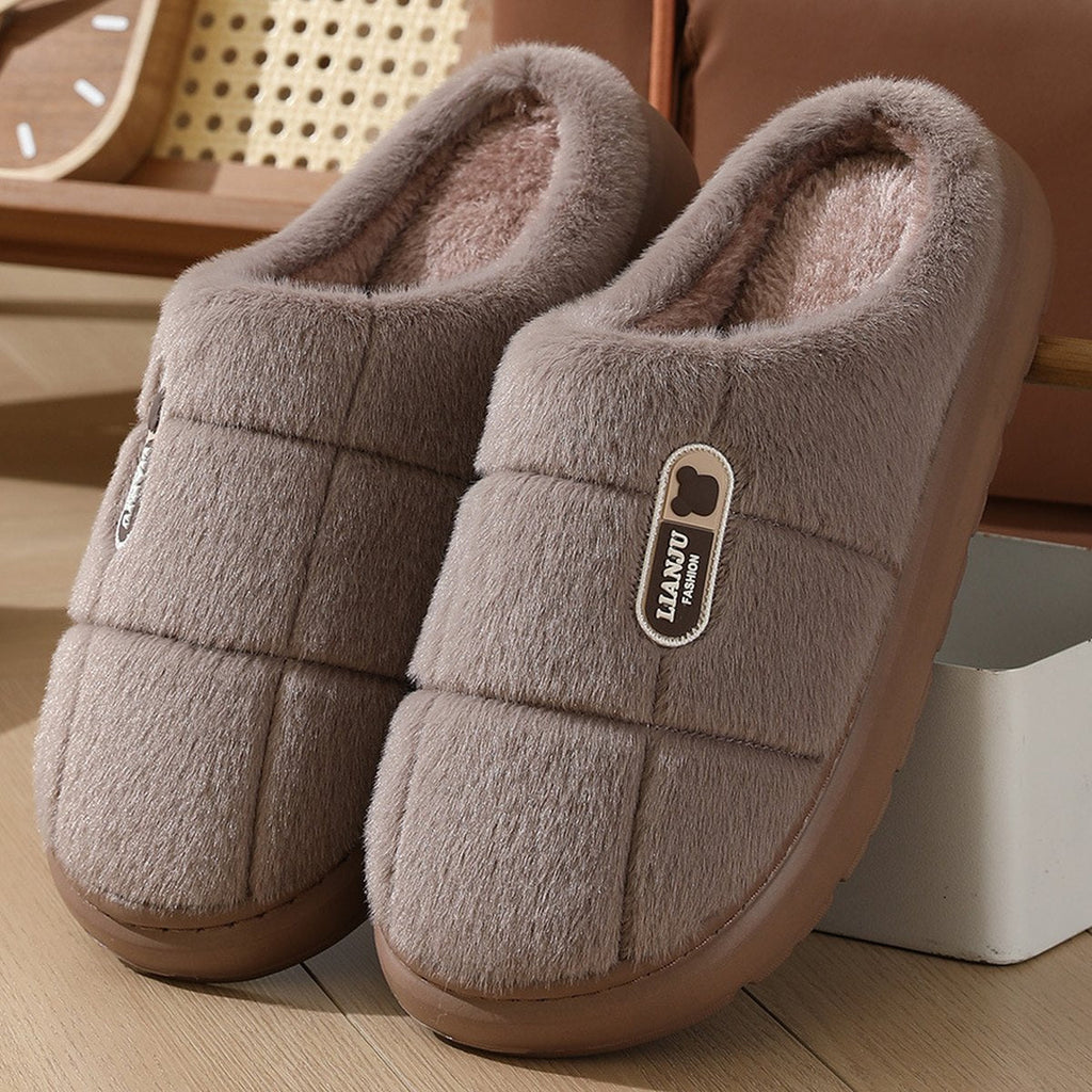 Men's Cotton Slippers Plus Size