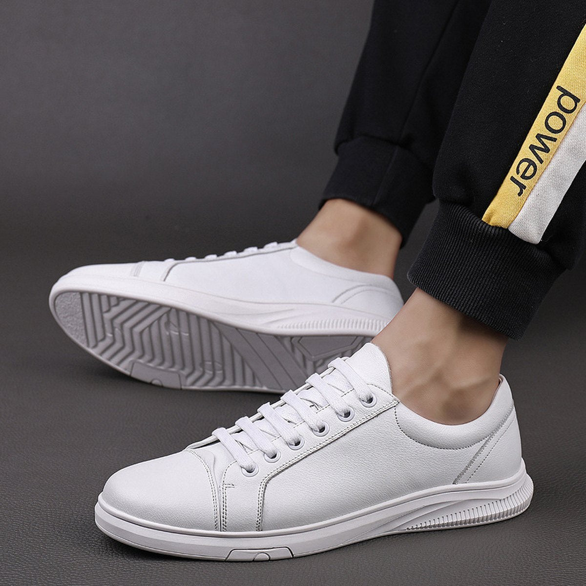 Men's Cowhide Board Shoes
