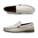 Men's Cowhide Gommino Breathable Casual Shoes