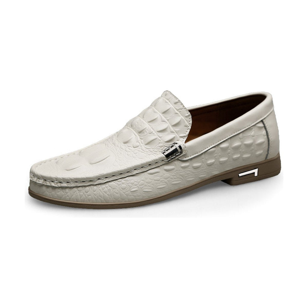 Men's Cowhide Gommino Breathable Casual Shoes