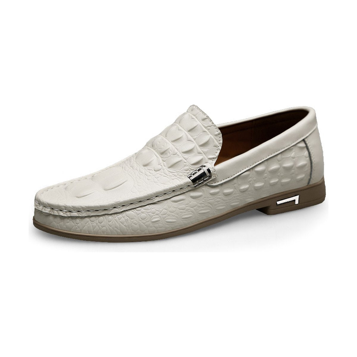 Men's Cowhide Gommino Breathable Casual Shoes