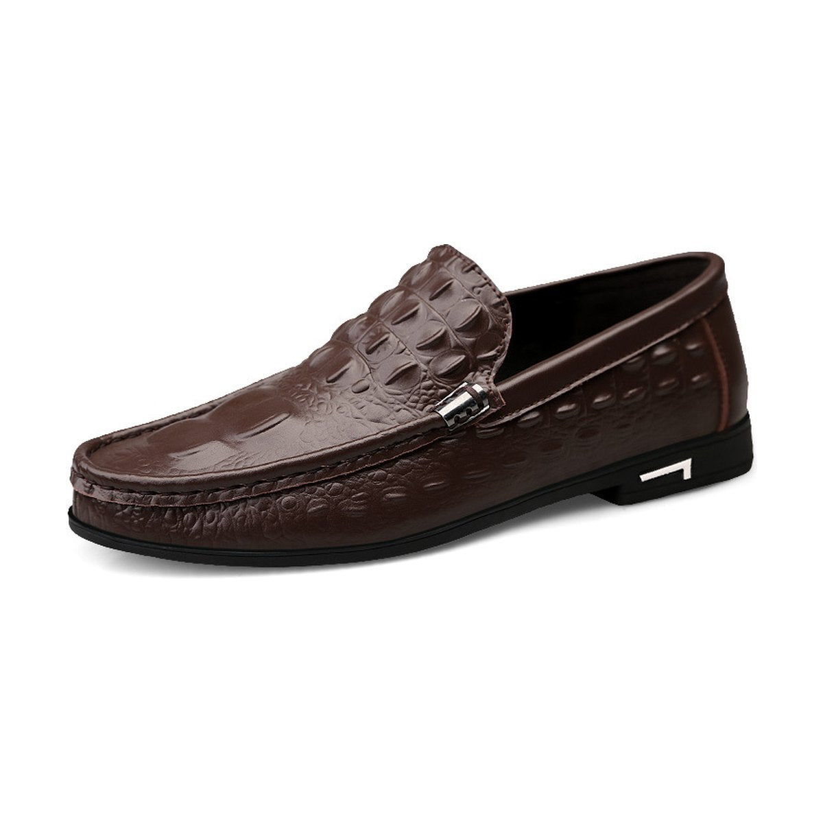 Men's Cowhide Gommino Breathable Casual Shoes