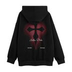 Men's Cross Printed Hoodie