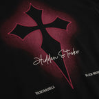 Men's Cross Printed Hoodie
