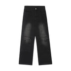Men's Denim Cargo Pants Trousers