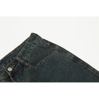 Men's Denim Cargo Pants Trousers