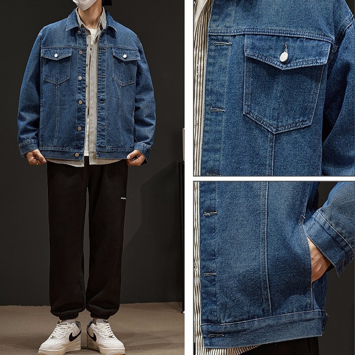 Men's Denim Jacket Clothes Coat