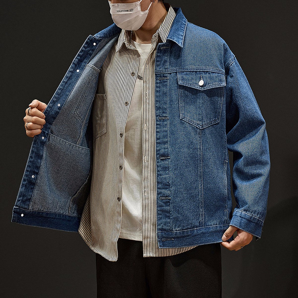 Men's Denim Jacket Clothes Coat
