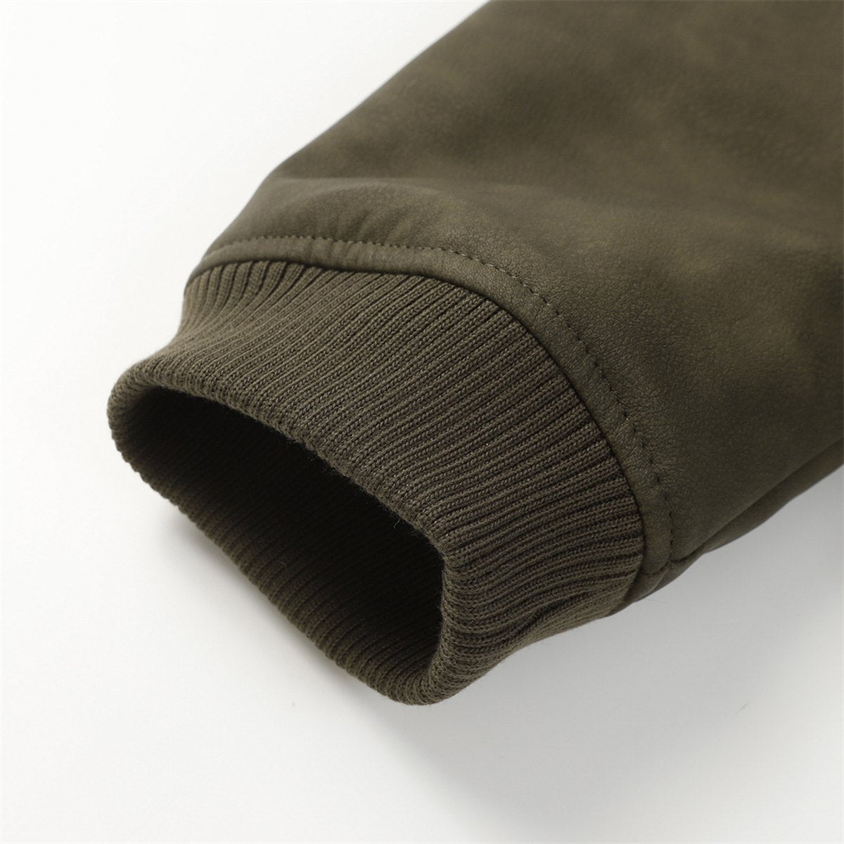 Men's Distressed PU Leather Coat