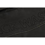 Men's Distressed PU Leather Jacket Cotton Clothes