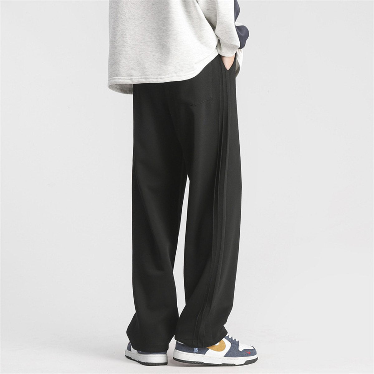 Men's Drawstring Straight Sweatpants