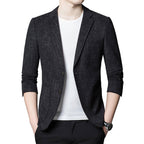 Men's Elastic ''s Casual Suit Slim Top
