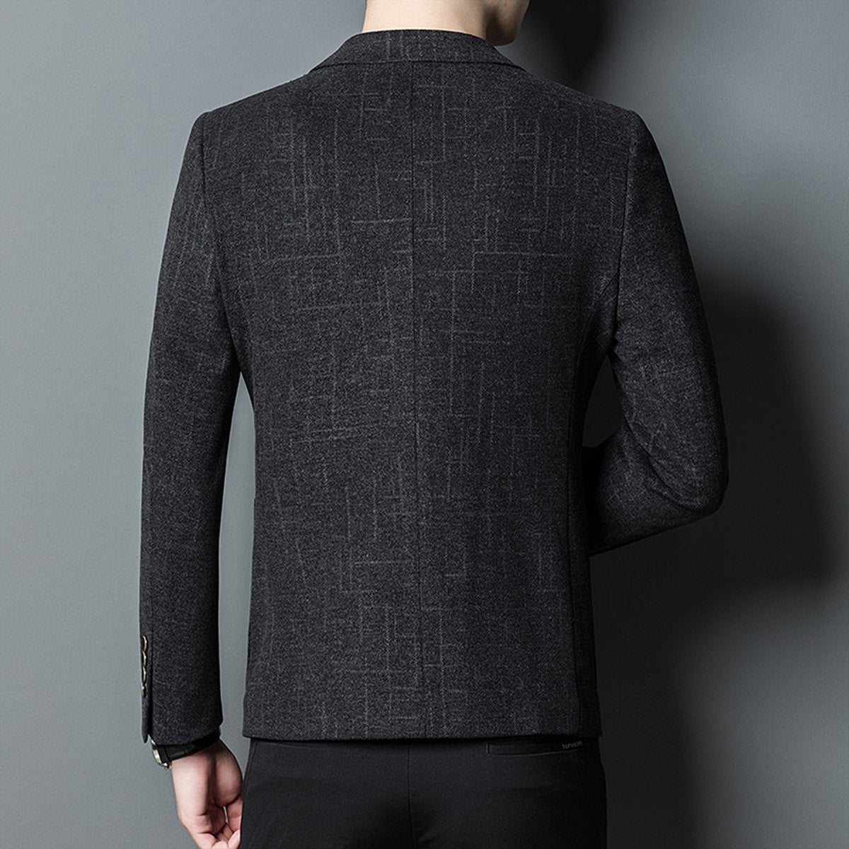 Men's Elastic ''s Casual Suit Slim Top