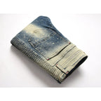 Men's Elastic Small Straight Jeans