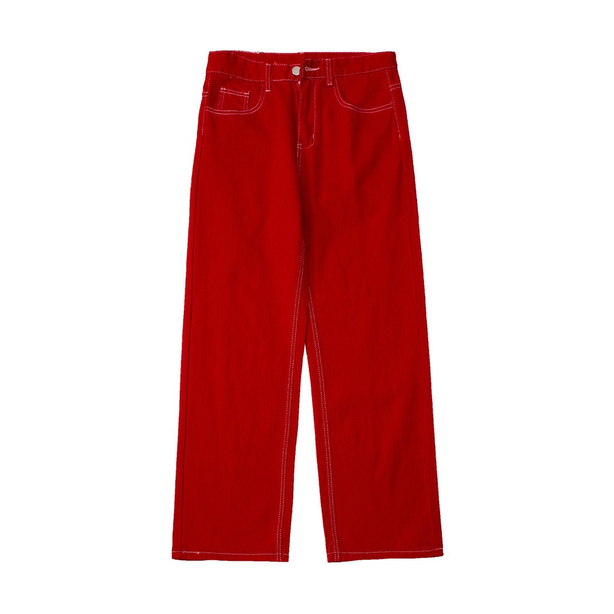 Men's Embroidered Casual Jeans