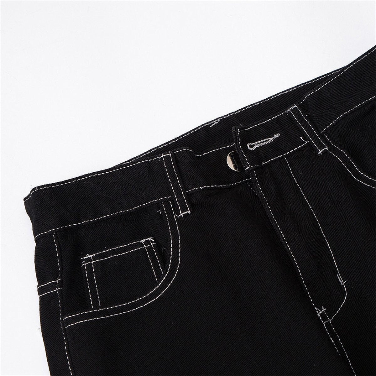 Men's Embroidered Casual Jeans