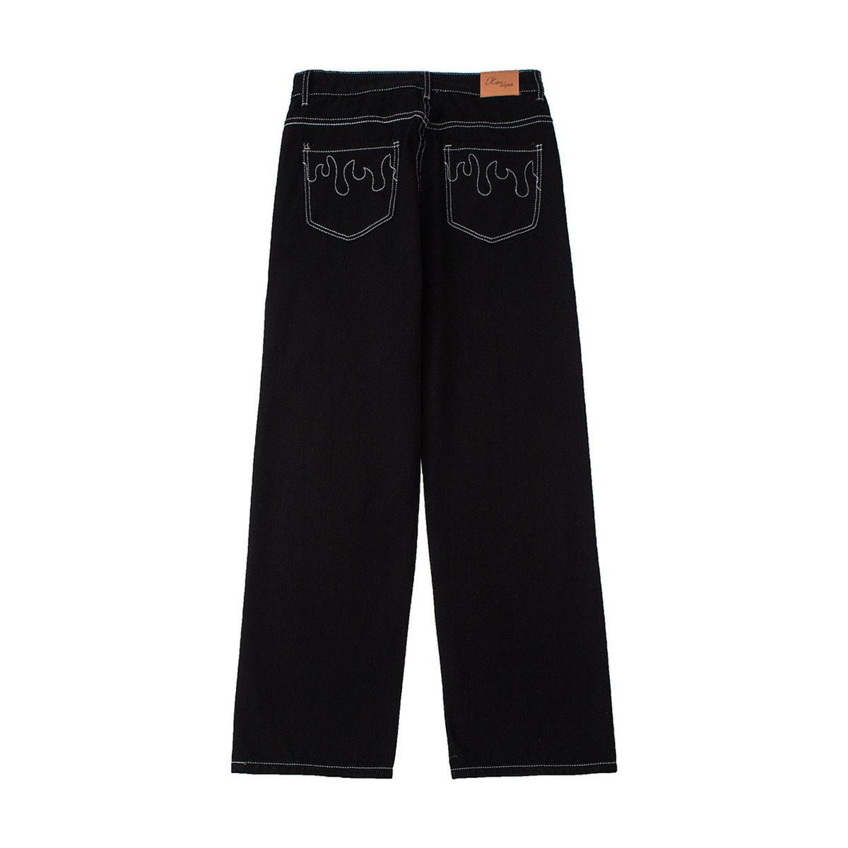 Men's Embroidered Casual Jeans