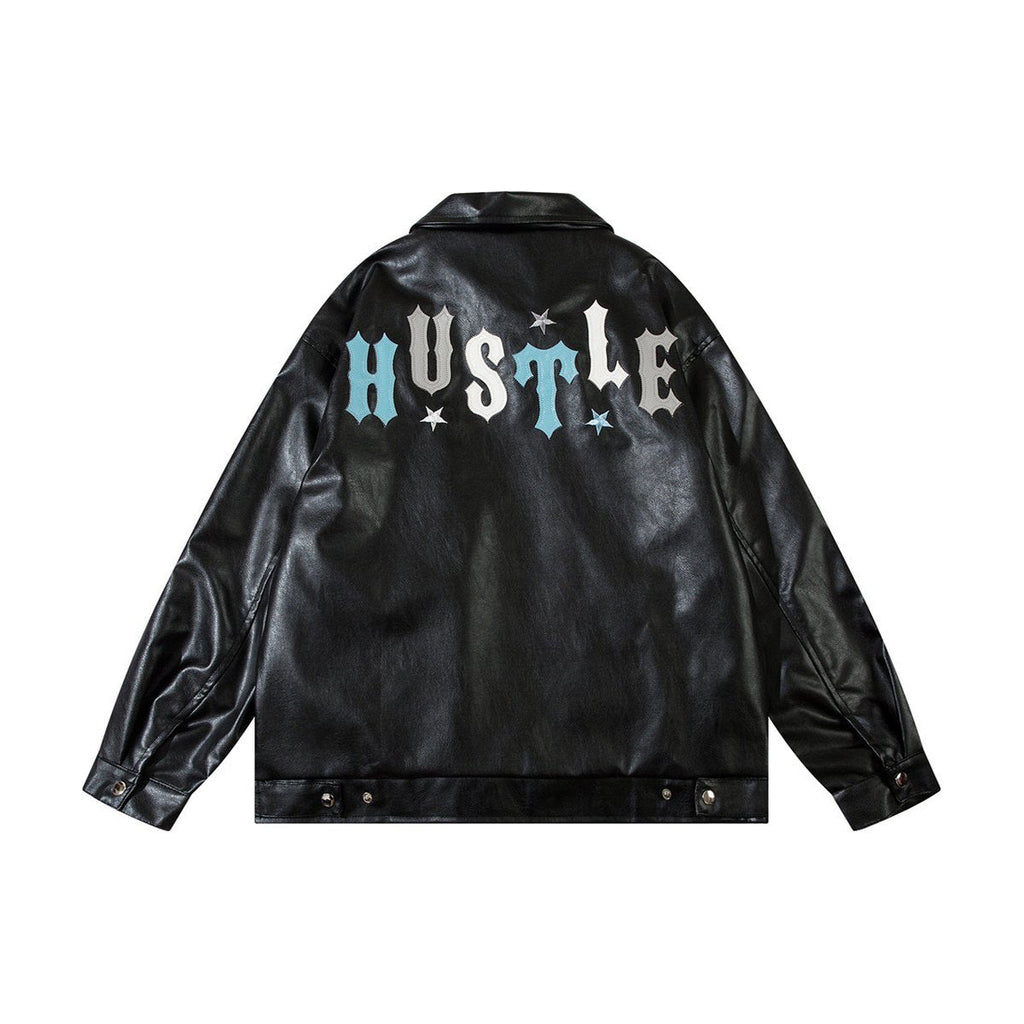 Men's Embroidery Baggy Coat