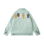 Men's Embroidery Baggy Coat
