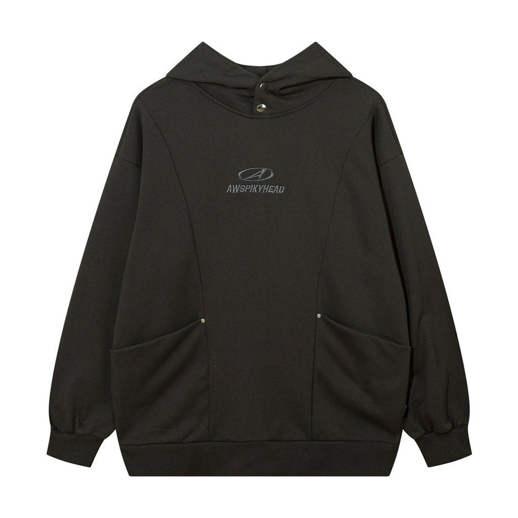 Men's Embroidery Letter Pullover Sweatshirt
