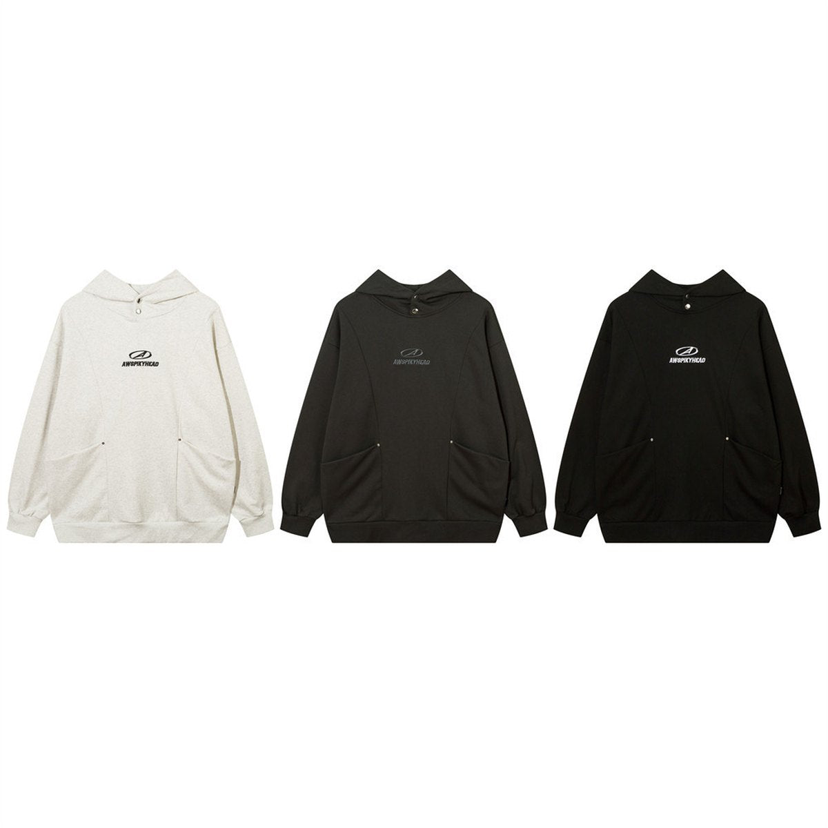 Men's Embroidery Letter Pullover Sweatshirt