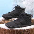 Men's Five Fingers Non-slip Snow Boots Waterproof Velvet