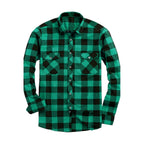 Men's Flannel Plaid Shirt All Seasons