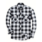Men's Flannel Plaid Shirt All Seasons