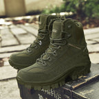 Men's Fleece-Lined Combat Boots