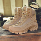 Men's Fleece-Lined Combat Boots
