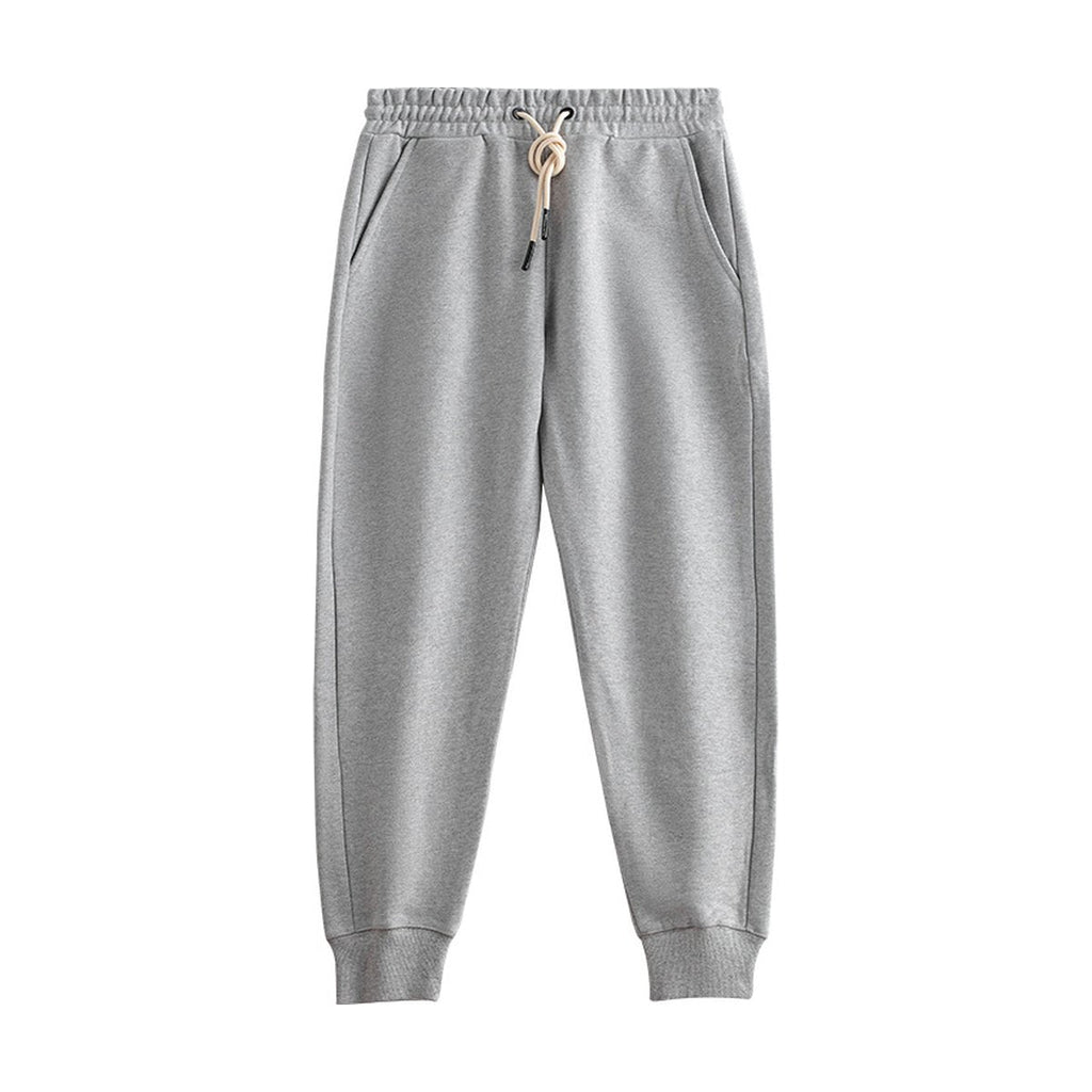 Men's Fleece-lined Thick Drawstring Sweatpants
