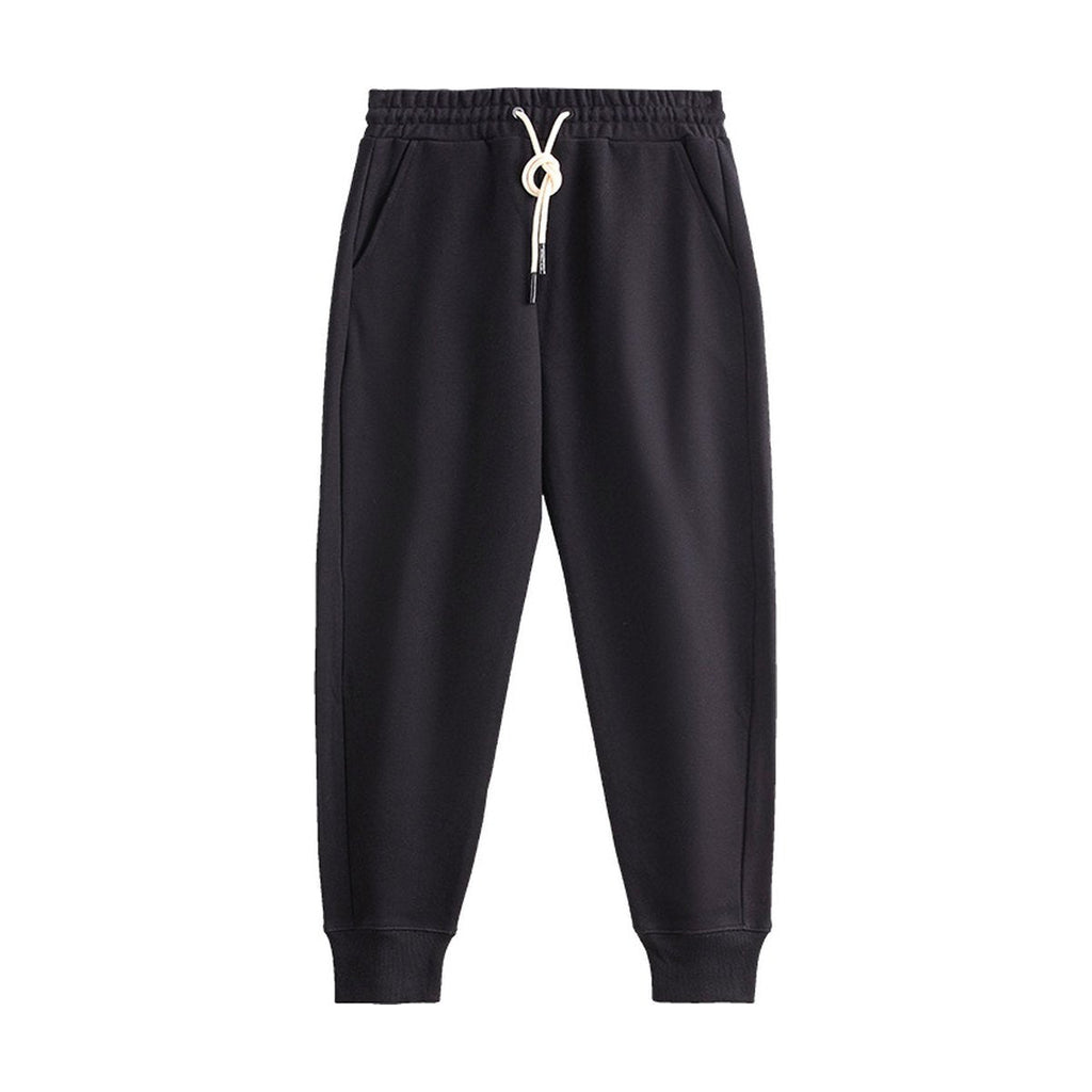 Men's Fleece-lined Thick Drawstring Sweatpants