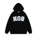 Men's Floral Patch Embroidered Hoodie
