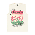 Men's Flower Abstract Printing Casual Vest