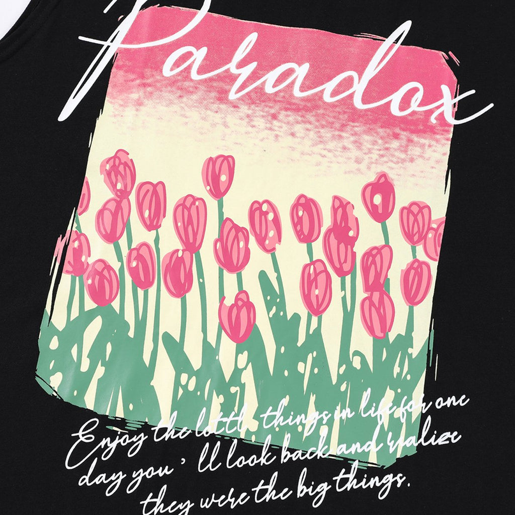 Men's Flower Abstract Printing Casual Vest