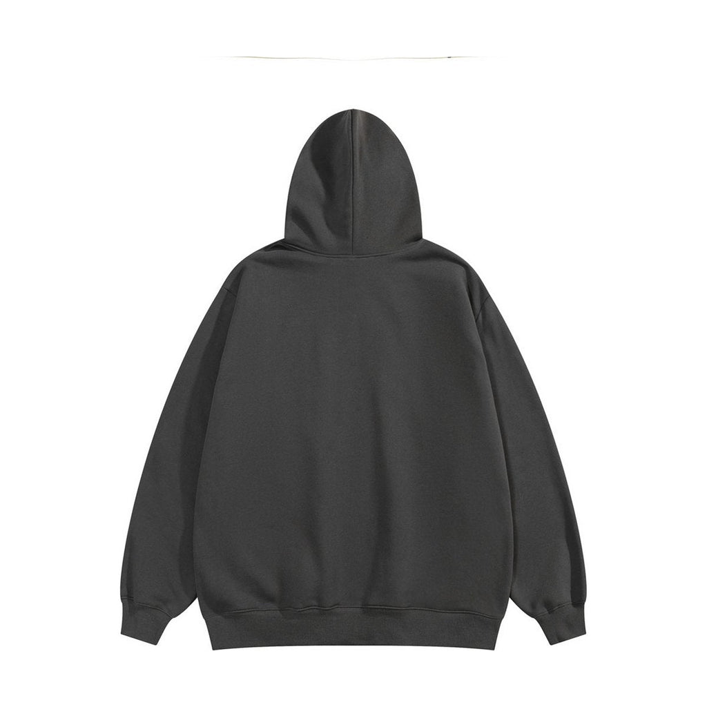 Men's Foam Letter Printed Hoodie