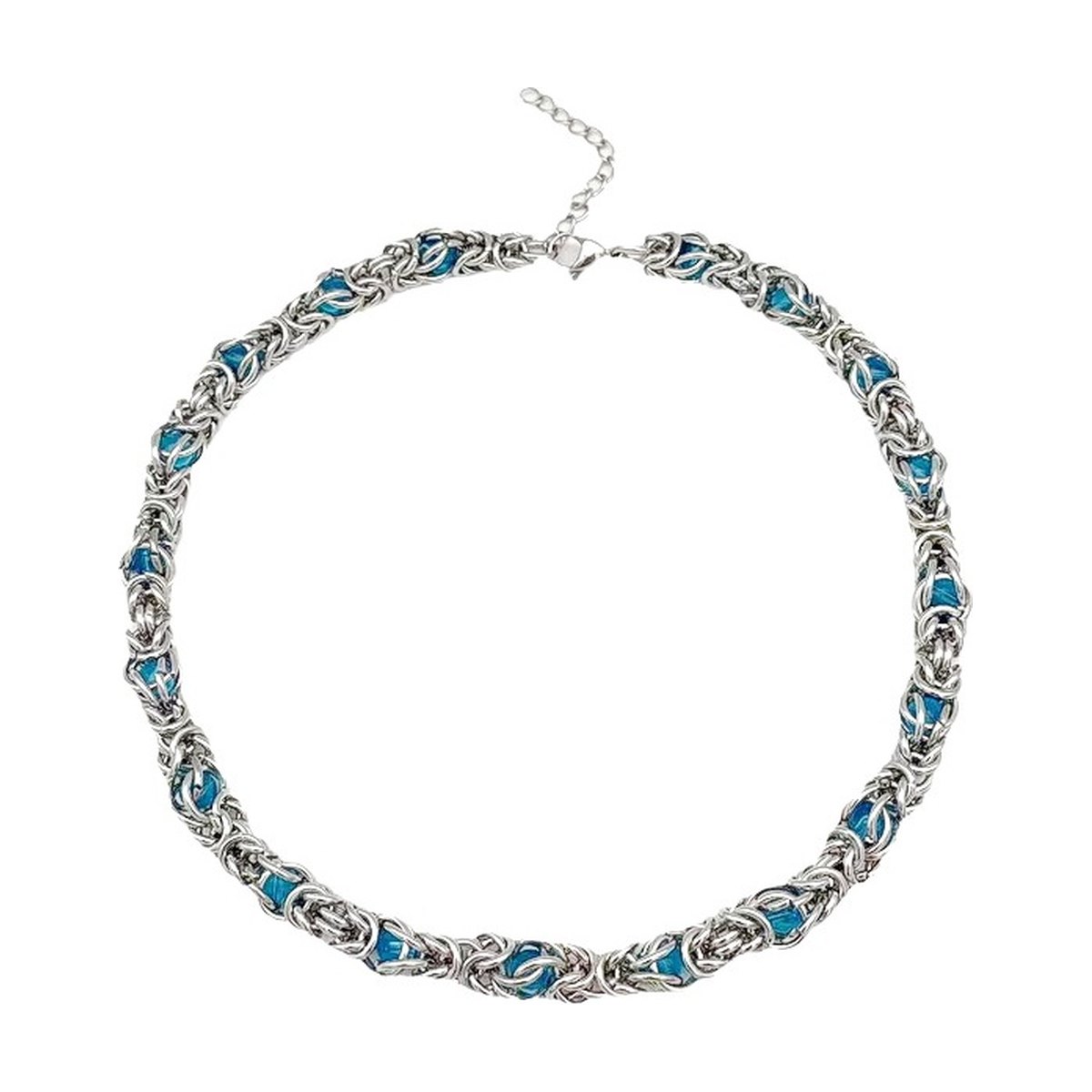 Men's Gemstone Chain Necklace