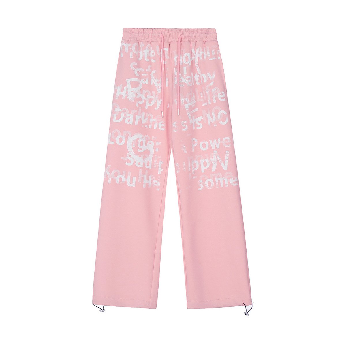 Men's Graffiti Letter Casual Pants