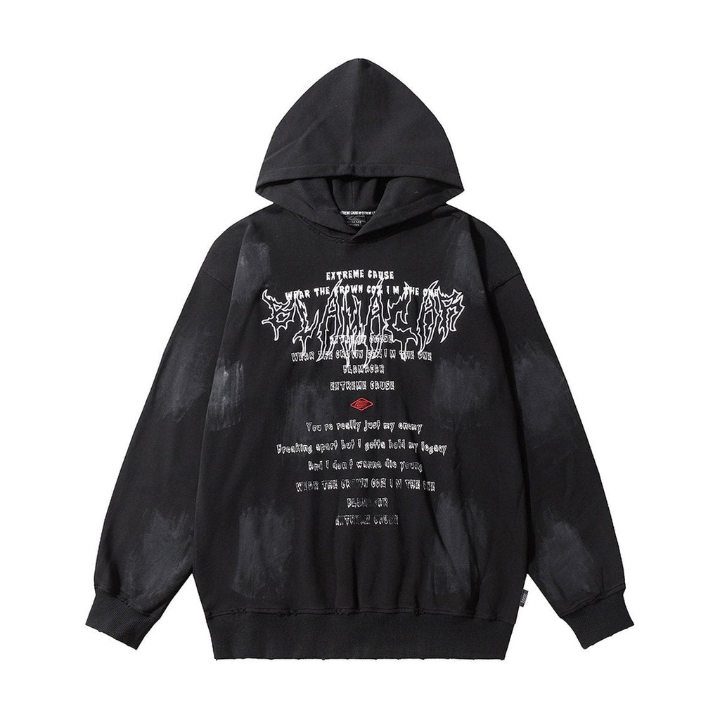 Men's Graffiti Printed Hoodie