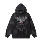 Men's Graffiti Printed Hoodie