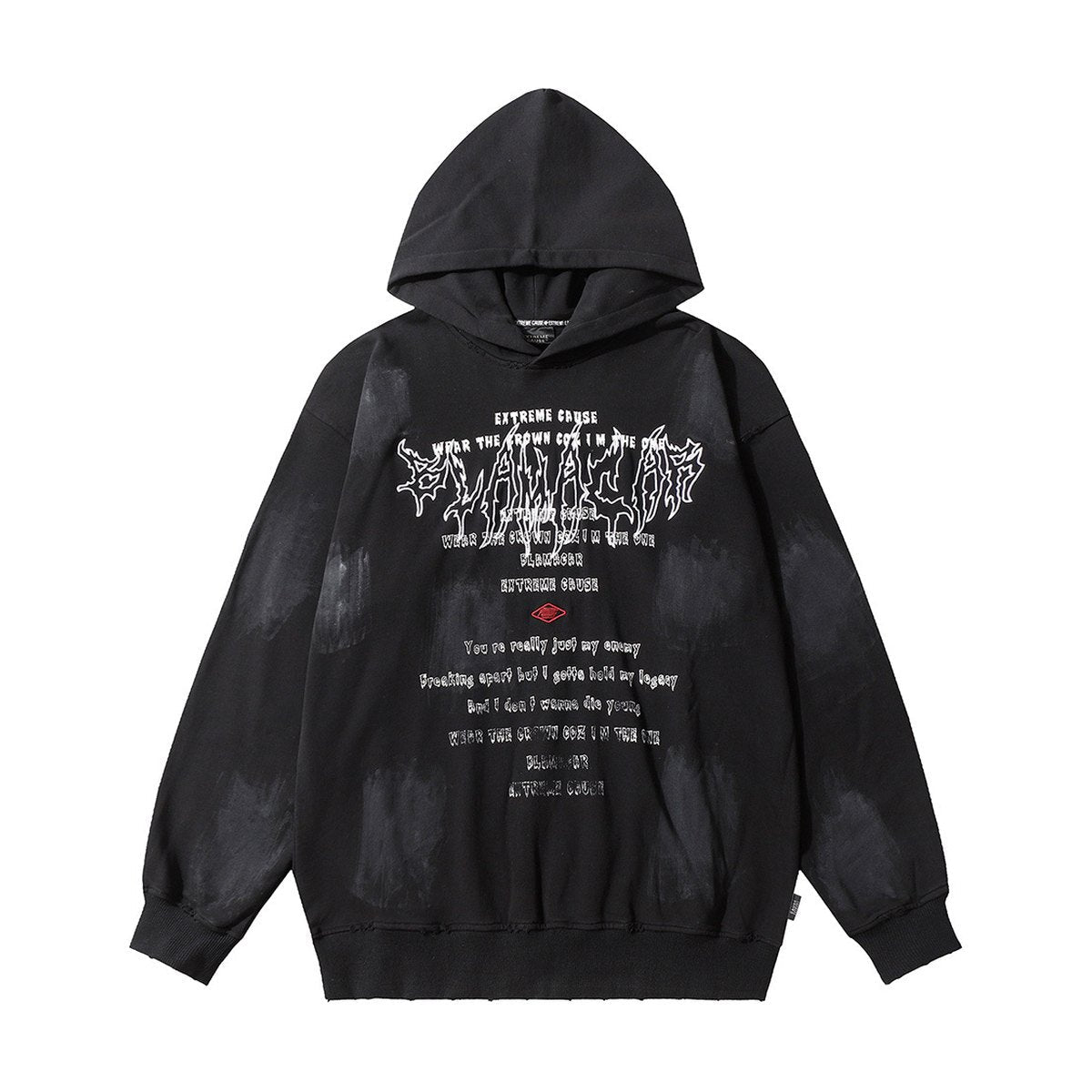 Men's Graffiti Printed Hoodie