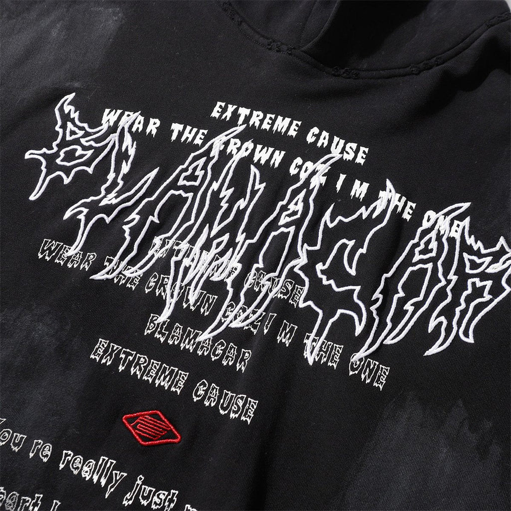 Men's Graffiti Printed Hoodie