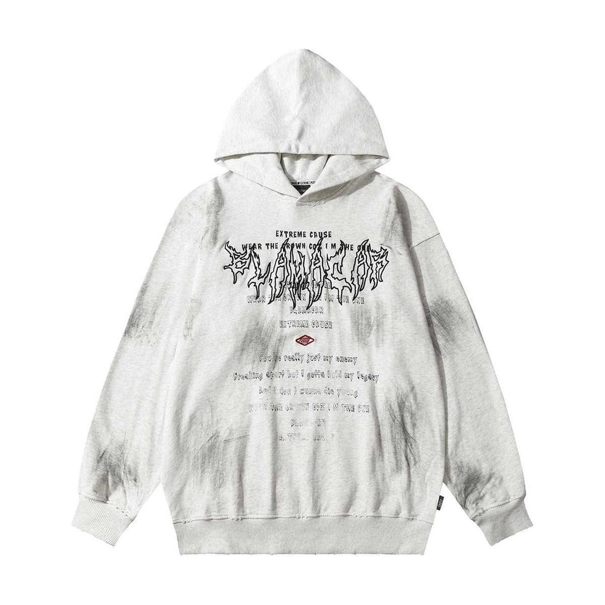 Men's Graffiti Printed Hoodie