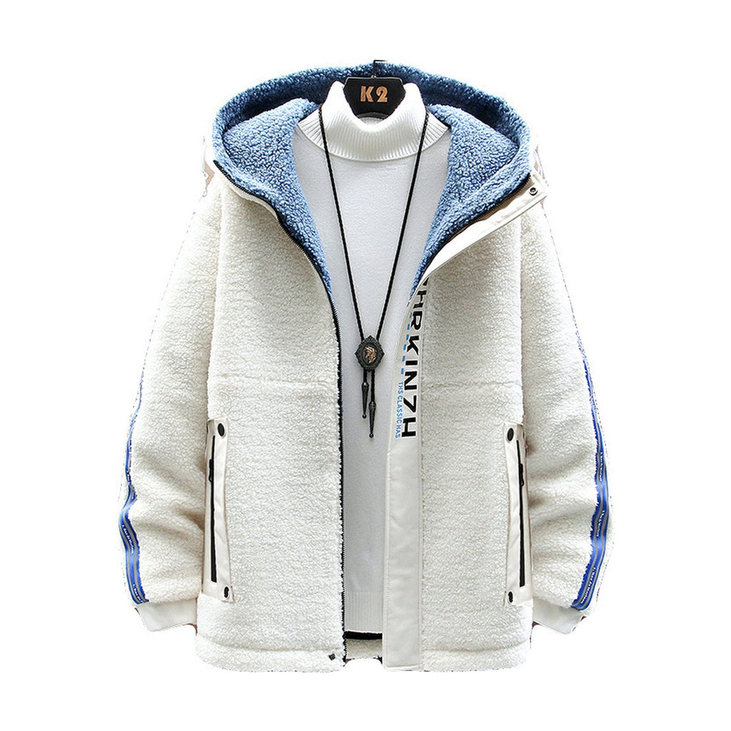 Men's Grain Fleece Hooded Jacket