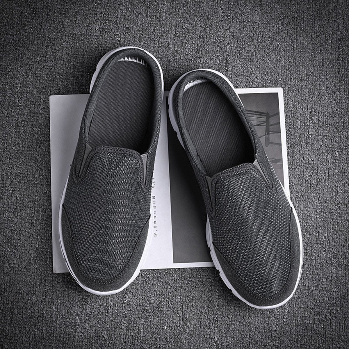 Men's Half Drag Casual Shoes Ultra Light Sports